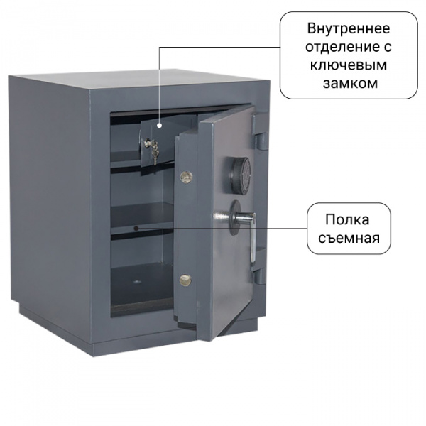 Взломоогнестойкий сейф Контур ПКО-10Т EL SL